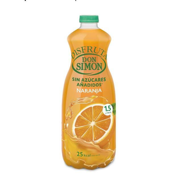 DON SIMÓN NARANJA SIN AZÚCAR 1,5L x6