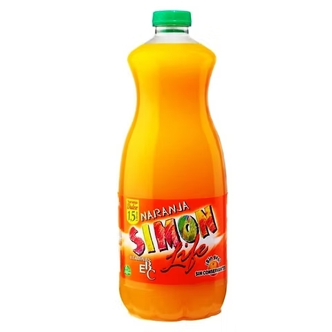 Simon Life de Naranja Don Simón. 1,5 L x 6 uds