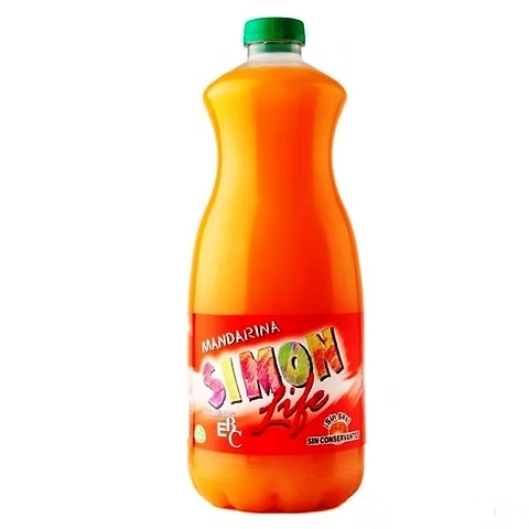 Simon Life de Mandarina Don Simón. 1,5 L x 6 uds