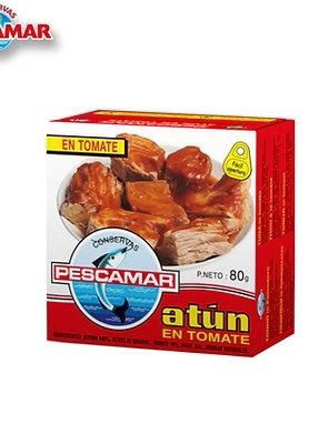PESCAMAR ATÚN EN TOMATE 80g x100