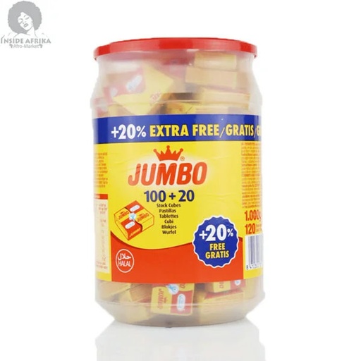 JUMBO 100+20 FREE X10 UND
