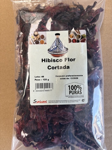 FLOR DE JAMAICA  125g X 25