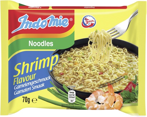 NOODLES GAMBAS 70g  5x 8