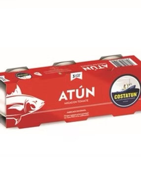 COSTATUN ATUN EN TOMATE 3 x40