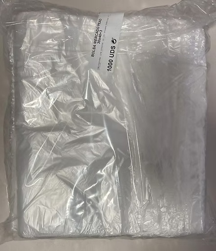 BOLSAS  DE PLÁSTICO 30 x40 / 6 x1.000