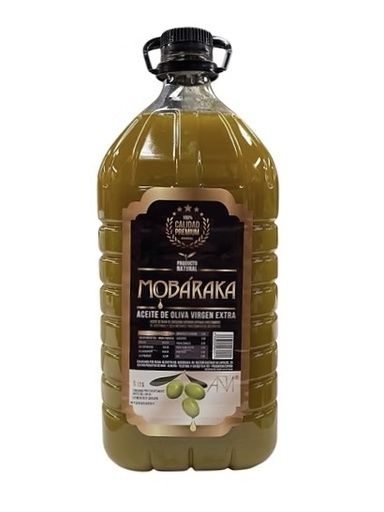 ACEITE MOBÁRAKA sin filtrar 5L x3
