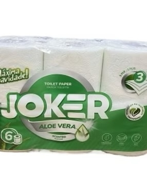 PAPEL DE BAÑO ALOE VERA 3CAPAS 6R/7x3PK