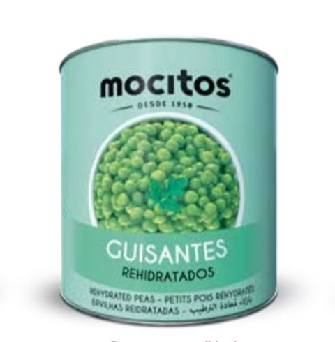 GUISANTES REHIDRATADOS 500gX12