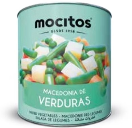 MACEDONIA DE VERDURAS 500gx12